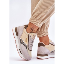 Zapatillas de deporte de moda Sistema de espuma de memoria Big Star LL274364 Beige 6