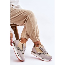 Zapatillas de deporte de moda Sistema de espuma de memoria Big Star LL274364 Beige 11
