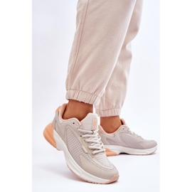 Zapatos deportivos cómodos con sistema de espuma viscoelástica Big Star LL274336 Beige 3