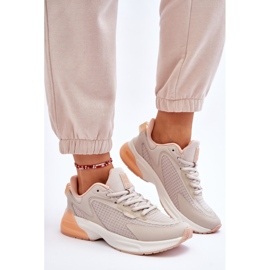 Zapatos deportivos cómodos con sistema de espuma viscoelástica Big Star LL274336 Beige 4