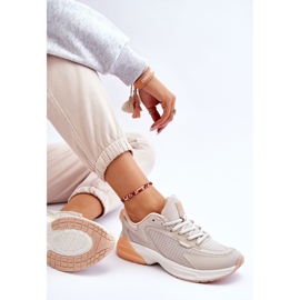 Zapatos deportivos cómodos con sistema de espuma viscoelástica Big Star LL274336 Beige 9