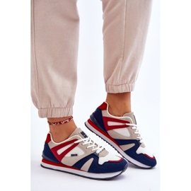 Zapatillas Mujer Cómodas Memory Foam Big Star LL274950 Rojo 5