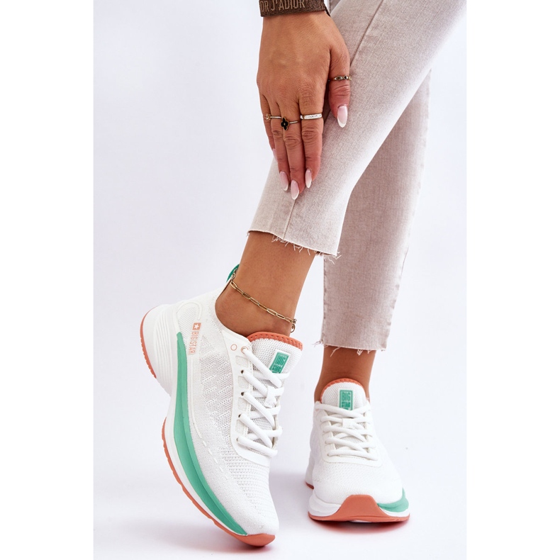 Zapatillas Deportivas Ligeras Memory Foam System Big Star LL274328 Blanco 2 Zapatillas Deportivas Ligeras Memory Foam System Big Star LL274328 Blanco 2