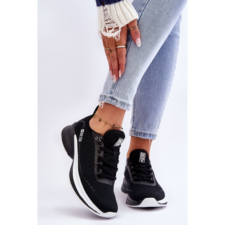 Zapatos deportivos con sistema de espuma viscoelástica Big Star Light LL274327 Negro 2
