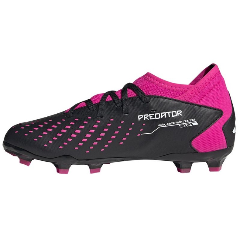 Adidas Predator Accuracy.3 Fg Jr GW4609 zapatos de fútbol negro negro 1