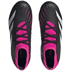Adidas Predator Accuracy.3 Fg Jr GW4609 zapatos de fútbol negro negro 2