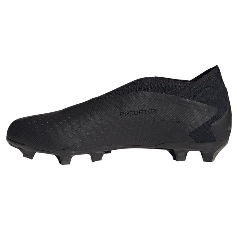 Adidas Predator Accuracy.3 Ll Fg M GW4598 zapatos de fútbol negro negro 1