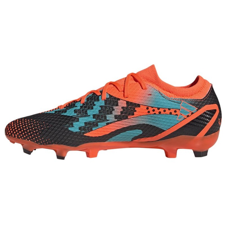 Adidas X Speedportal Messi.3 Fg M GZ5146 zapatos de fútbol naranja naranjas y tintos 1