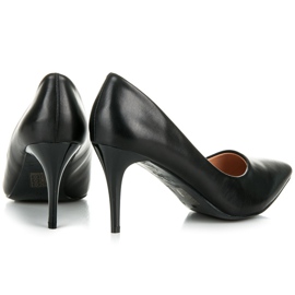 Ideal Shoes tacones negros 3
