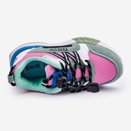 Zapatillas Deportivas Infantiles Memory Foam System Big Star LL374219 Rosa-Verde rosado 5