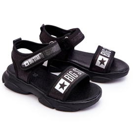 Sandalias Infantiles Velcros Big Star LL374192 Negro 7