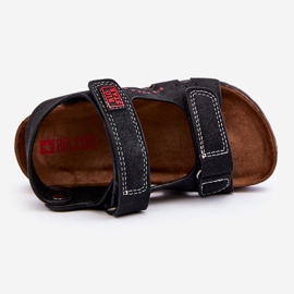 Sandalias Infantiles Ligeras Velcros Big Star LL374141 Negro 1