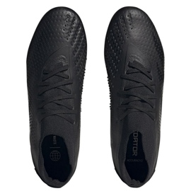 Adidas Predator Accuracy.2 Fg M GW4588 zapatos de fútbol negro negro 2