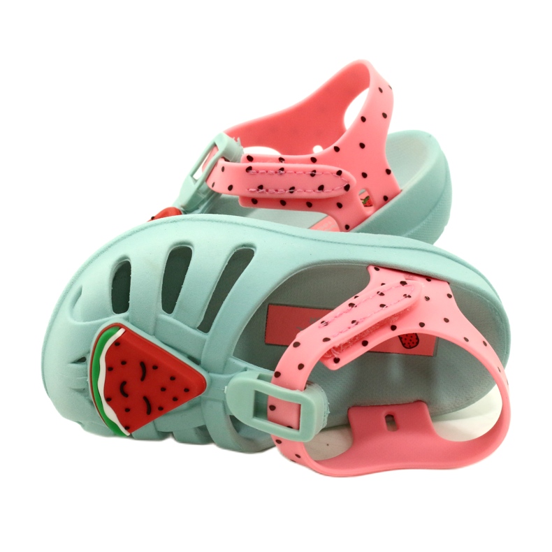 Sandalias Niños Ipanema 83353 AH745 Verde Rosa 5