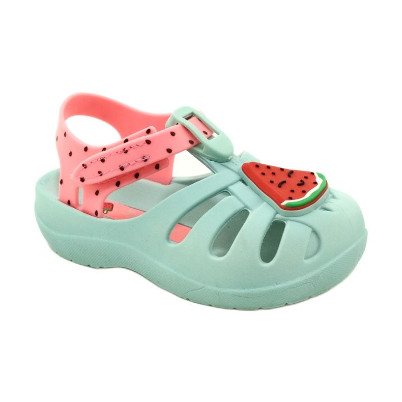 Sandalias Niños Ipanema 83353 AH745 Verde Rosa 1