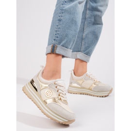 W. Potocki Deportivas de mujer Potocki doradas dorado 1