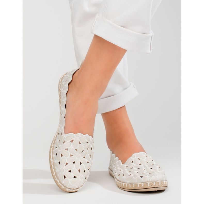 W. Potocki Bailarinas mujer caladas Potocki blanco 2 W. Potocki Bailarinas mujer caladas Potocki blanco 2