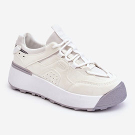 PS1 Deportivas Mujer Con Plataforma Blanco Dakari 10