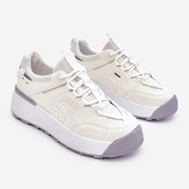 PS1 Deportivas Mujer Con Plataforma Blanco Dakari 1