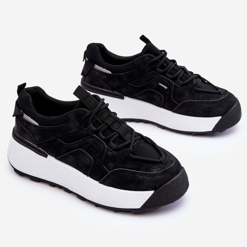 Deportivas Mujer Plataforma Negras Dakari negro 1 Deportivas Mujer Plataforma Negras Dakari negro 1