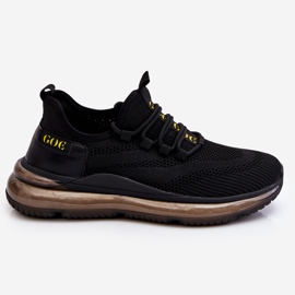 Zapatillas Deportivas de Hombre sin Cordones GOE LL1N4024 Negro 1