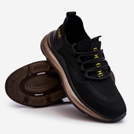 Zapatillas Deportivas de Hombre sin Cordones GOE LL1N4024 Negro 5