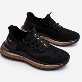 Zapatillas Deportivas de Hombre sin Cordones GOE LL1N4024 Negro 2