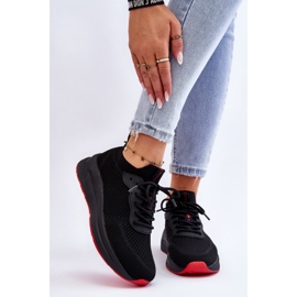 Mujer Cross Jeans Slip-on Sneakers LL2R4032C Negro 2