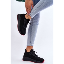 Mujer Cross Jeans Slip-on Sneakers LL2R4032C Negro 5