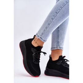 Mujer Cross Jeans Slip-on Sneakers LL2R4032C Negro 3