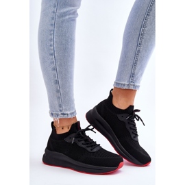 Mujer Cross Jeans Slip-on Sneakers LL2R4032C Negro 4