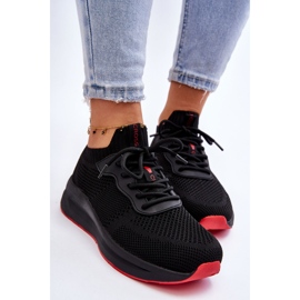 Mujer Cross Jeans Slip-on Sneakers LL2R4032C Negro 6