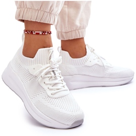 Mujer Cross Jeans Slip-on Sneakers LL2R4031C Blanco 9