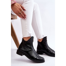 Botines Piel Cremallera Nicole 2785/037 Negro 6