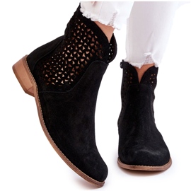 Botas Ante Nicole 2791/028 Negro 9