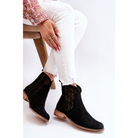 Botas Ante Nicole 2791/028 Negro 6