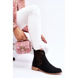 Botas Ante Nicole 2791/028 Negro 5