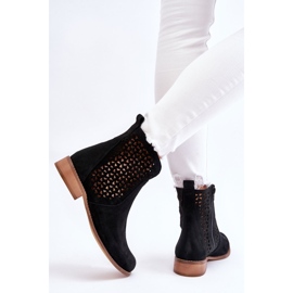 Botas Ante Nicole 2791/028 Negro 4