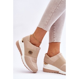 Deportivas Mujer Sin Cordones Beige Jonas 3