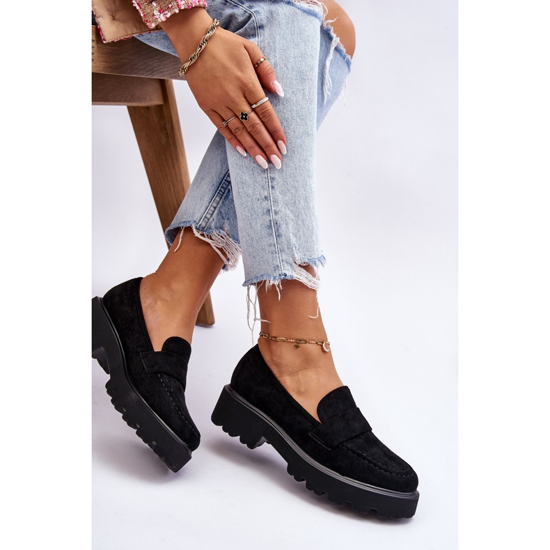 Vinceza Mocasín Clásico Ante Negro Corrin 2