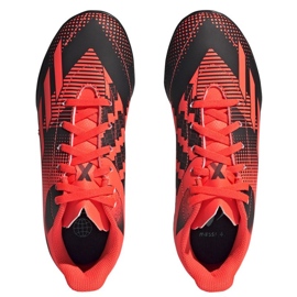 Botas de fútbol Adidas X Speedportal Messi.4 Tf Jr GZ5136 naranja naranjas y tintos 2