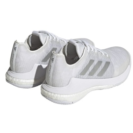 Zapatillas de voleibol adidas CrazyFlight W HR0635 blanco blanco 4