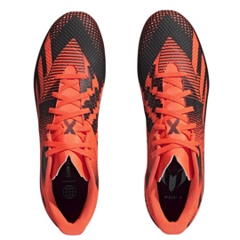 Zapatillas de fútbol Adidas X Speedportal Messi.4 Fg GZ5140 naranja naranjas y tintos 2