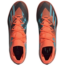 Botas de fútbol Adidas X Speedportal Messi.3 Tf M GZ5142 naranja naranjas y tintos 2