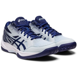 Zapatillas de voleibol Asics Gel-Task Mt 3 W 1072A081 400 azul azul 4
