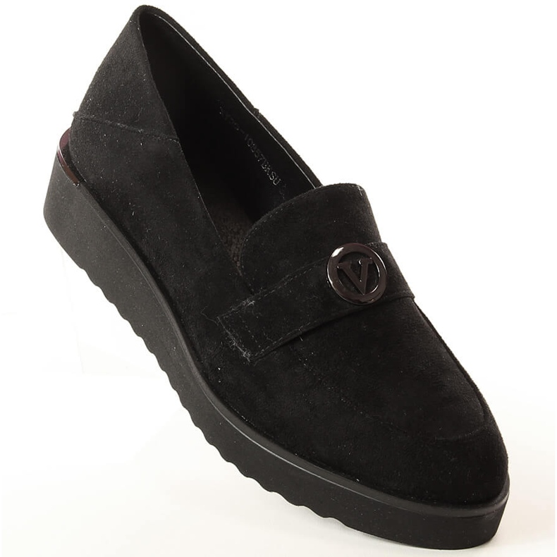 Zapatos mujer ante plataforma negra Vinceza 10857 negro 1