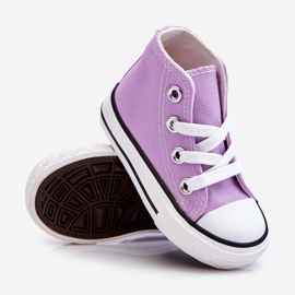 Zapatillas Altas Infantiles Violeta Filemon púrpura 2