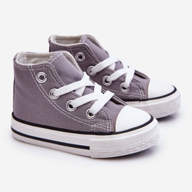 Zapatillas Altas Infantiles Filemón Gris 1