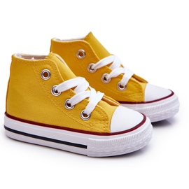 Zapatillas Altas Infantiles Filemón Amarillo 8