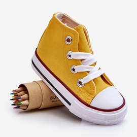 Zapatillas Altas Infantiles Filemón Amarillo 4